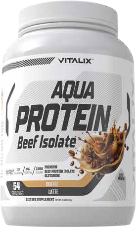 Vitalix Aqua Protein Beef Isolate packaging