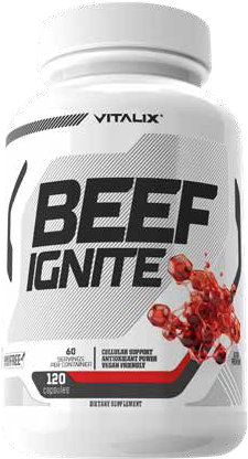 Vitalix Beef Ignite packaging from the brand catalogue