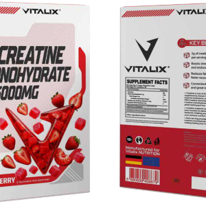 Vitalix Creatine Monohydrate 5000mg Gummies packaging