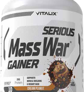 Vitalix Serious Mass War Gainer packaging