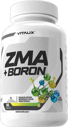 Vitalix ZMA + Boron packaging from the brand catalogue