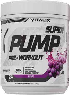 Vitalix Super Pump Pre-Workout packaging from the brand catalogue